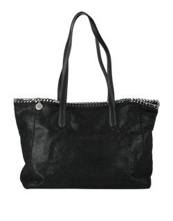 Falabella East West Tote, Faux leather, Black, 512064, DB, 2*